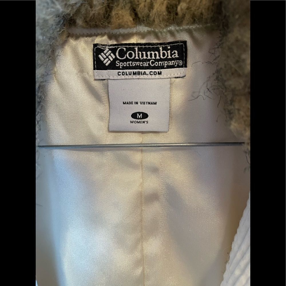 Columbia corduroy and faux fur vest sz M - Picture 4 of 5